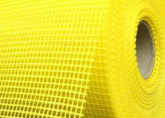 Ketahanan Korosi Kuning 1m Bahan Buliding Wire Mesh Fiberglass