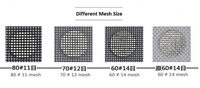 Peluru Bukti Tenunan Stainless Steel Diamond Wire Mesh 5 Mesh 50m / Roll 0