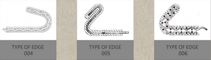 Anti Korosi 304L Stainless Steel Crimped Wire Mesh 100 Micron 12.7mm Lubang Tugas Berat 5