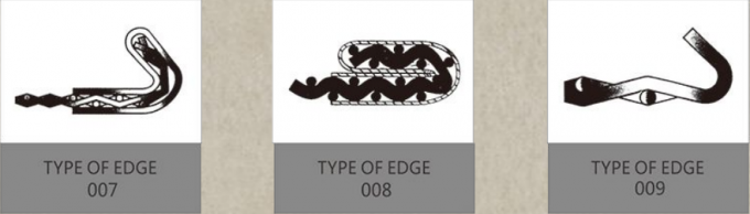 Anti Korosi 304L Stainless Steel Crimped Wire Mesh 100 Micron 12.7mm Lubang Tugas Berat 6