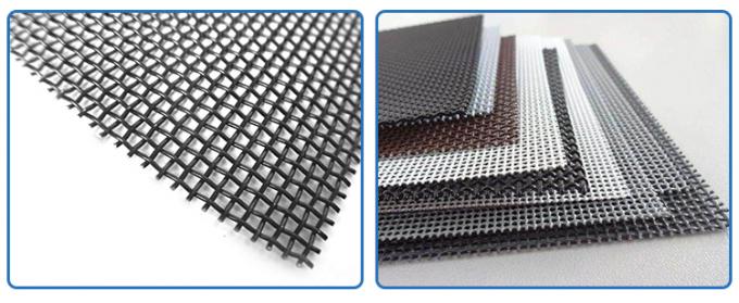 Gray Matte 12X12 0.70mm Ss304 Bullet Proof Window Screen Grill Anti Cat 0