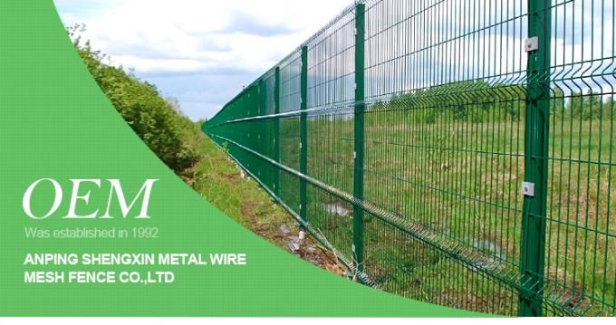 Farm Bending 3D Wire Mesh Fence Panel 900-2500mm Galvanis 0